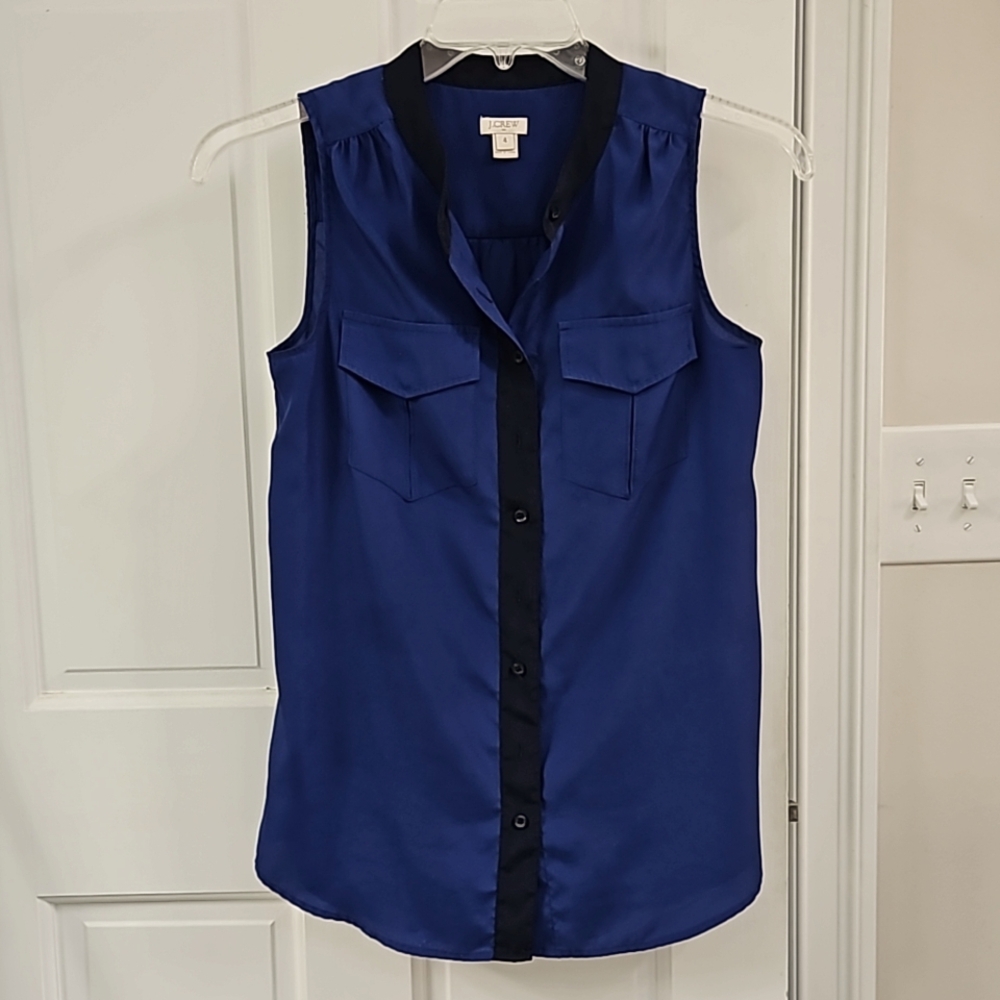J. Crew Sleeveless Top - Picture 1 of 4